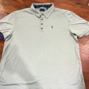 Men's Light Gray Polo Shirt